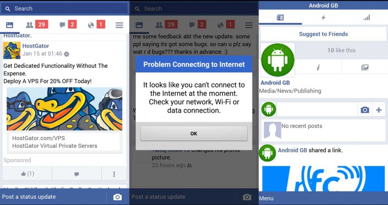 Facebook lite for android apk download