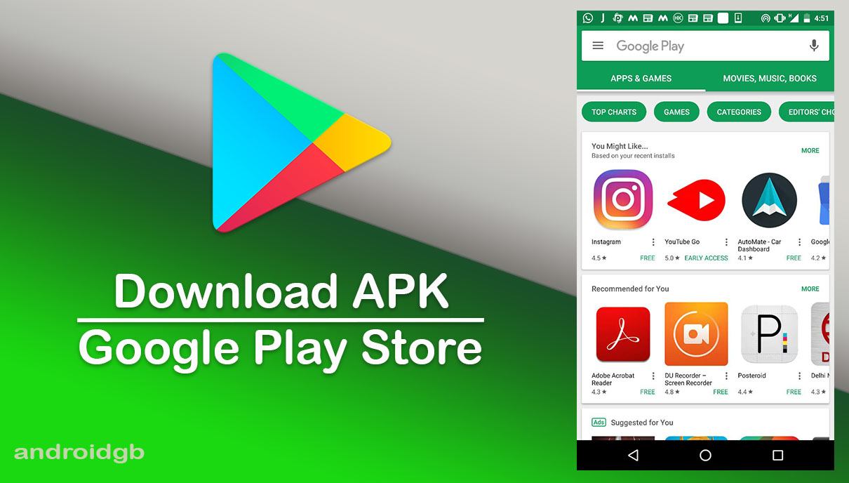 descargar google play store apk android